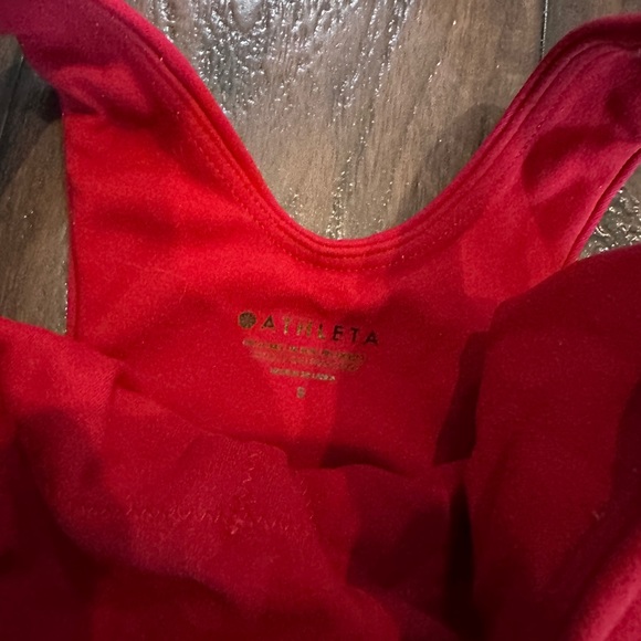 Atheleta Red longline bra size small - Picture 3 of 3